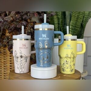 Labubu Engraved Stanley Tumbler 20oz